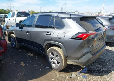 2025 Toyota Rav4 Hybrid Xle from USA, damaged, VIN 2T3RWRFV4SW254256